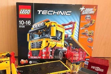 Lego Set - Technic - 8109 Flatbed Truck, Nieuw