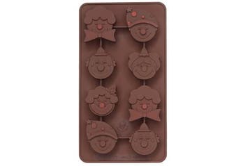 Chocoflex Chocoladevorm Clown Silicone, Ophalen of Verzenden, Nieuw