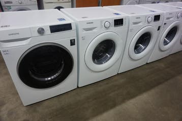 Wasmachine kopen, Ophalen of Verzenden, Zo goed als nieuw, Voorlader, 85 tot 90 cm