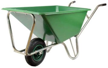Mestkruiwagen XXL Poly 160Ltr 1 wiel, Verzenden, Nieuw