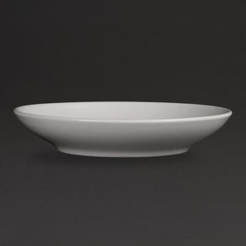 Olympia Whiteware diepe borden 26cm (6 stuks), Verzenden, Nieuw