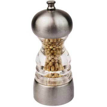 Peper-/Zoutmolen | RVS/Kunststof | Ø55x135(h)mm Olympia, Verzenden, Nieuw in verpakking