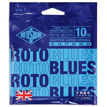 Rotosound RH10 Roto Snarenset Elektrische Gitaar 10-52 Light, Ophalen of Verzenden, Nieuw