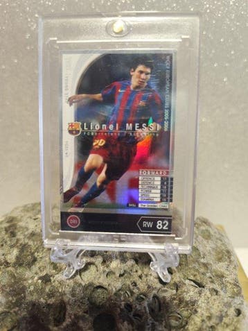 2005/06 Panini Lionel Messi RW 82 Foil, Rookie-kaart, Young, Nieuw