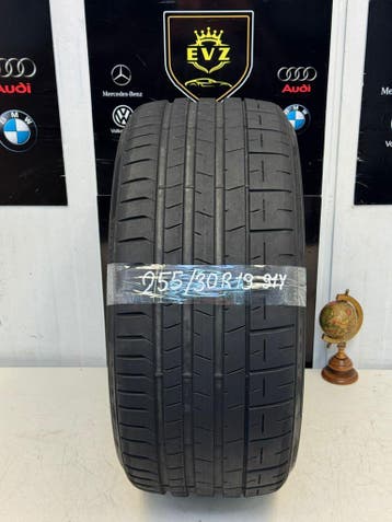 1 stuk 255/30R19 91Y Pirelli P Zero zomerband 7 mm, 19 inch, Gebruikt, 255 mm, Band(en)