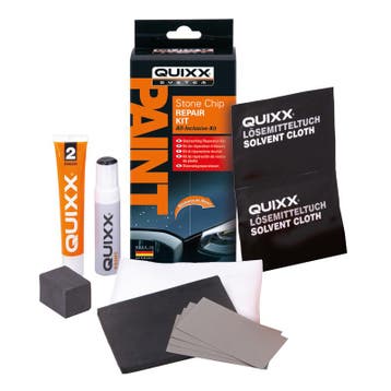 Quixx Stone Chip Repair Kit / Steenslagreparatieset - Zwart, Verzenden