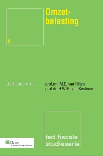 Omzetbelasting 9789013082753, Zo goed als nieuw