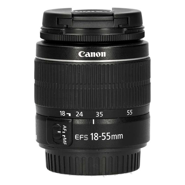 Canon EF-S 18-55mm f/3.5-5.6 III met garantie, Audio, Tv en Foto, Fotografie | Lenzen en Objectieven, Gebruikt, Ophalen of Verzenden