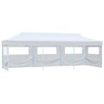 vidaXL Partytent pop-up met 5 zijwanden 3x9 m wit, Verzenden, Nieuw, Partytent