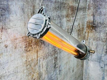 Gangway light - Aluminium, Glas, Antiek en Kunst