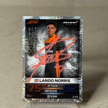 Mclaren - Topps LE 32Q Quartz Limited Edition - Signed -, Nieuw
