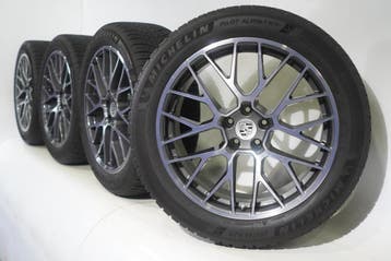 Porsche Macan II + III 95B 20 inch velgen Michelin Winterban, Gebruikt, Velg(en), 20 inch, Winterbanden