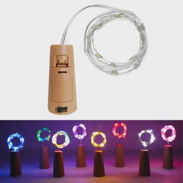 Fleskurk LED Snoerlichtjes - Sfeerverlichting voor Fles, Ker, Verzenden, Nieuw