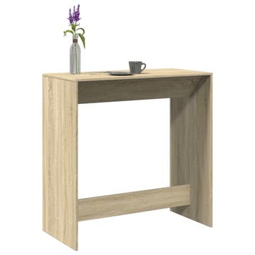 vidaXL Bartafel 102x50x103,5 cm bewerkt hout sonoma, Huis en Inrichting, Verzenden, Nieuw