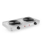 Dubbele elektrische kookplaat kookstel camping  - 2000 watt, Caravans en Kamperen, Kampeeraccessoires, Ophalen of Verzenden, Nieuw