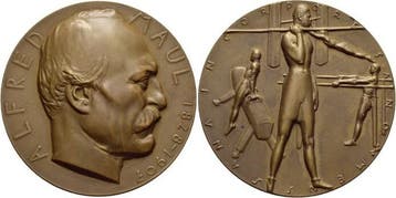 Bronze-medaille 1928 Baden-karlsruhe, Stadt, Verzenden