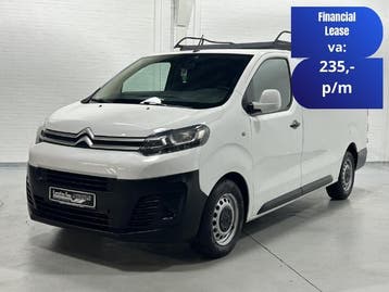 Citroën Jumpy 2.0 BlueHDI 120 pk XL L3 Navi, Imperiaal met T, Stof, Gebruikt, Euro 6, Citroën