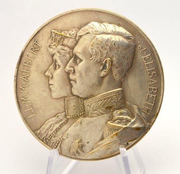 België. Medal 1914 Albert & Elisabeth (Zonder minimumprijs)