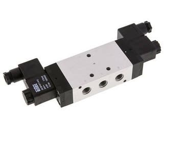 5/3 G1/4 Midden Gesloten Magneetventiel 12V DC, Verzenden, Nieuw