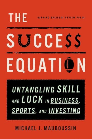 9781422184233 Success Equation Michael J. Mauboussin, Verzenden, Nieuw, Michael J. Mauboussin