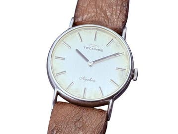 Veiling - Technos | Elegant Vintage Napoleon Dresswatch, Gebruikt