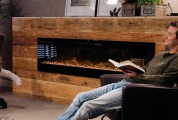 Dimplex Elektrische Inbouwhaard Prism 74 Inch - 188 cm, Verzenden, Nieuw, Inbouwhaard, Elektrische haard