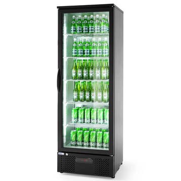 Drankenkoeling | 319L | Zwart | +2°C/+10°C | Geforceerd |, Verzenden, Nieuw in verpakking