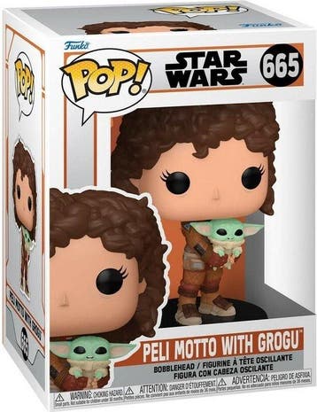 Funko Pop #665 Funko Pop! van Peli Motto With Grogu, Kinderen en Baby's, Verzenden, Nieuw