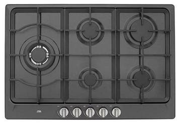 ETNA KG775ZTA - Gaskookplaat - met Wokbrander - 75 cm - Mat, Ophalen of Verzenden, Gebruikt
