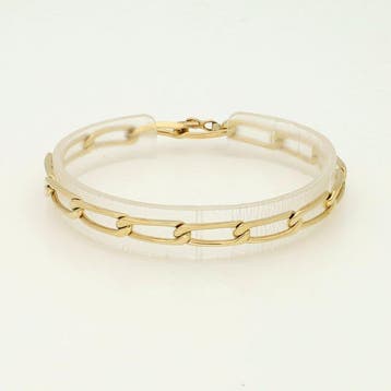 Armband - 14 karaat Geel goud, Sieraden, Tassen en Uiterlijk, Armbanden, Nieuw