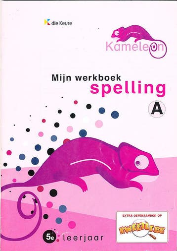 Kameleon Spelling Werkboek A 5e leerjaar (per stuk), Verzenden, Nieuw