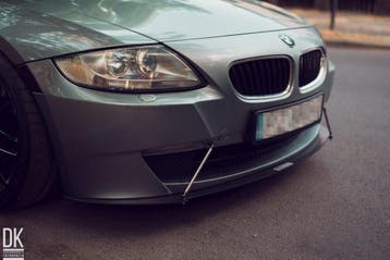Maxton Voorspoiler / Splitter BMW Z4 Coupé E86, Verzenden
