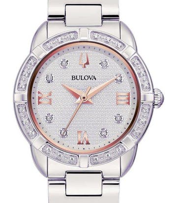 Bulova - NO RESERVE PRICE - Classic Elegance Lady Diamond, Nieuw