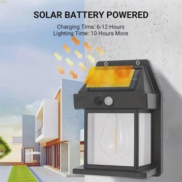 Krachtige Solar Wandlamp met Bewegingssensor - Waterdicht &, Verzenden, Nieuw