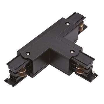 3-fase rail | T-connector zwart | Left 2-circuit, Verzenden, Nieuw, Overige fittingen