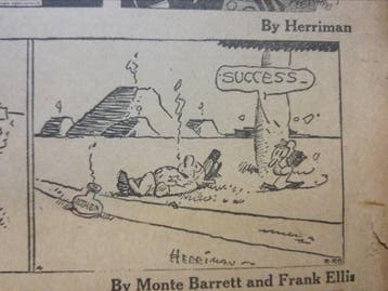 Krazy Kat - Daily Strips - 50 Krantenpaginas en strips -, Nieuw