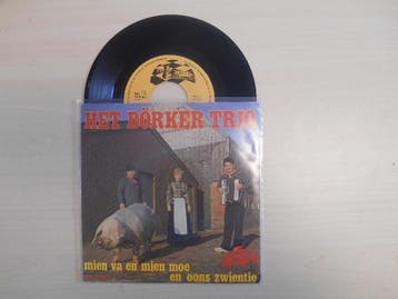 vinyl single 7 inch - Het BÃ¶rker Trio - Mien Va En Mien.., Cd's en Dvd's, Verzenden, Zo goed als nieuw, 7 inch, Nederlandstalig