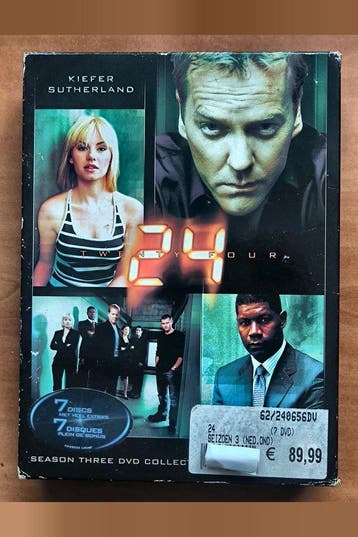 24 Season 3 2004 6 DVDs voor de prijs van 5, Cd's en Dvd's, Verzenden, Nieuw in verpakking