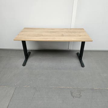 Markant bureau met NIEUW blad - 160x80 cm, Ophalen of Verzenden, Nieuw