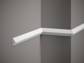 Plint QL023 (40 x 19 mm), lengte 2 m, Ophalen of Verzenden, Nieuw