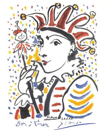 Pablo Picasso (1881-1973), daprès - Carnaval 1958, Antiek en Kunst
