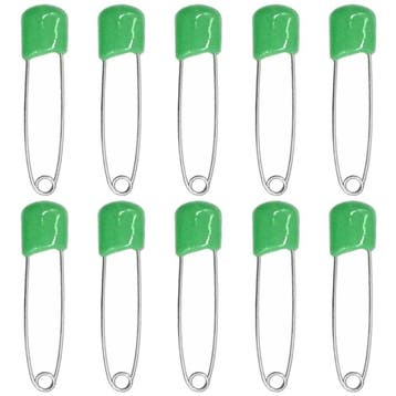 Fako Bijoux - 10 Veiligheidsspelden Met Beschermkap -, Sieraden, Tassen en Uiterlijk, Broches, Verzenden, Nieuw