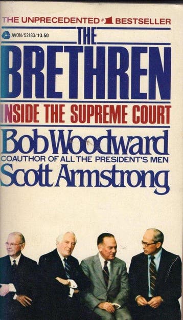 The Brethren - Bob Woodward 9780380521838, Verzenden, Gelezen, Bob Woodward