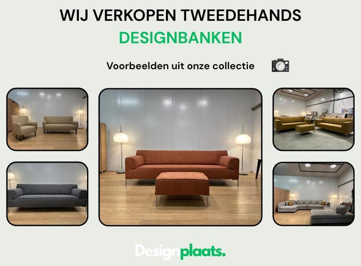 Designbank Refurbished of Nieuw Kopen, Huis en Inrichting, Banken | Bankstellen, Nieuw, Ophalen of Verzenden