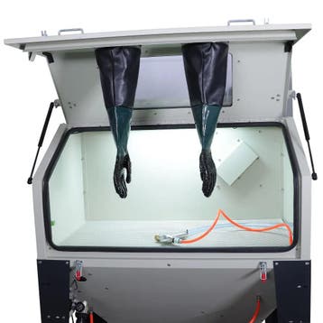 Straalcabine 420L met voordeur, Ophalen, Nieuw