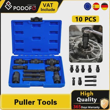 10-delige Vliegwieltrekker Set voor Motor, Quad & Crossmotor, Verzenden