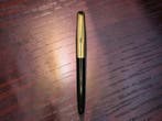 Parker - VS – Fountain Pen – Black & Gold – 14K Gold Nib -, Nieuw