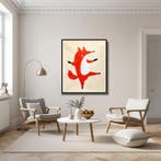 Tetiana Zaitseva - Acrylic Painting XL Dancing Fox no 140