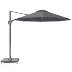 Voyager T1 zweefparasol 300 cm rond antraciet, Tuin en Terras, Parasols, Ophalen of Verzenden, Nieuw