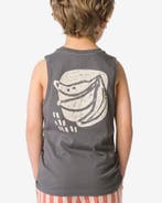 HEMA Kindersinglets bananen - 2 stuks ecru, Verzenden, Nieuw